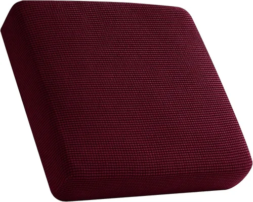 Vista 45 de Funda de cojín elástica individual para sofá, funda protectora de repuesto para cojín Chesterfield, funda de cojín para asiento de caravana