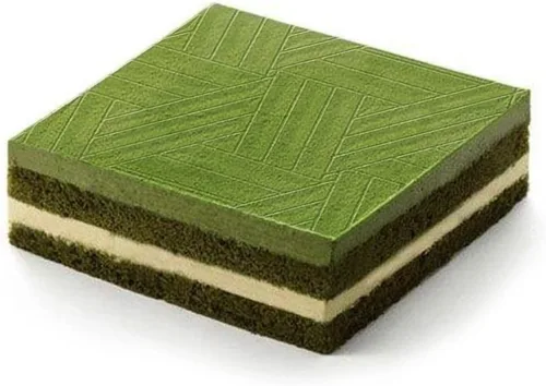 Vista 8 de Alfombrilla de silicona Mousse Roll Swiss Roll Textura Mat Geometría Encaje Fondant Mat Pastelería Resina Molde Pastel