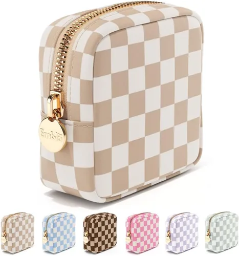 Vista 41 de Bolsa de Maquillaje de Viaje Embla Bolsa de Artículos de Aseo de Viaje, Negro, Mini, Mini