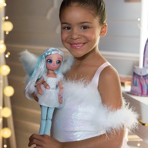 Vista 8 de Dream Seekers Paquete individual de muñeca - 1 juguete Muñeca mágica de hadas de moda Luna