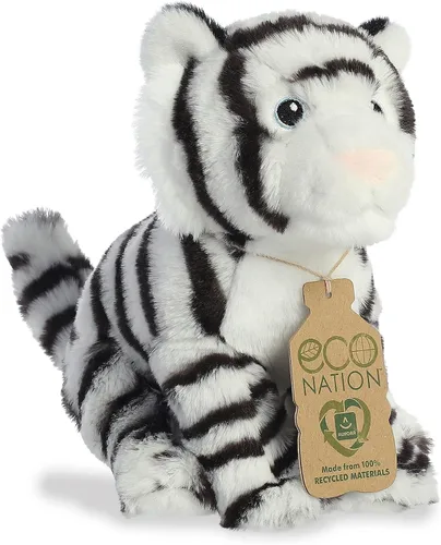 Vista 39 de Aurora® Animal de Peluche Caimán Eco Nation™ Fabricado Responsablemente - Ideal para Aventuras de Juego - Perfecto para Cumpleaños o Simplemente
