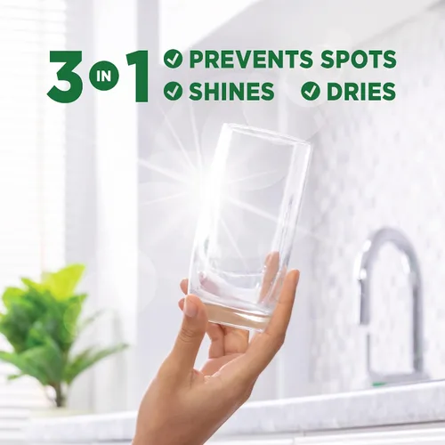 Vista 3 de Cascade Platinum Rinse Aid 16 oz (155 cargas)