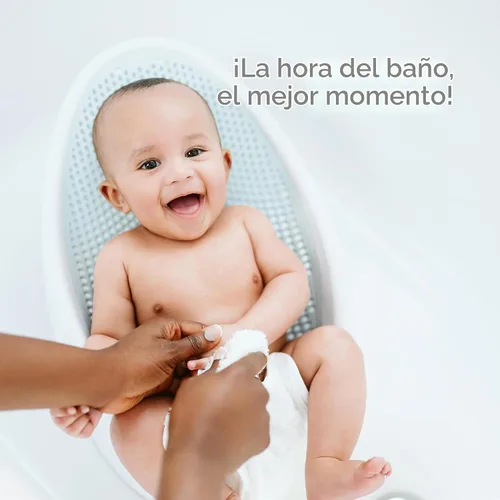Vista 9 de Angelcare Soft-Touch - Soporte de baño y enjuague para bebé, color aguamarina