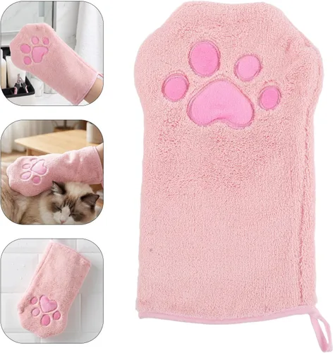 Vista 8 de PET Grooming Towel Glove for Dogs and Cats Quick Drying