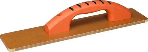Vista 3 de Kraft Tool CF503PF - Flotador de mano de resina de lona laminada con extremos cuadrados con mango ProForm, 12 x 3-1/2 pulgadas