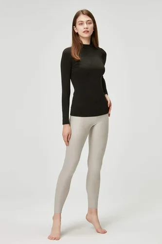 Vista 6 de DEVOPS - Paquete de 2 camisas de manga larga térmicas de cuello tortuga para mujer de comprensión, para usar debajo de la ropa