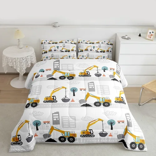 Vista 8 de Feelyou Juego de edredón de baloncesto para niñas y niños, juego de ropa de cama con juegos de pelota, decoración de habitación, regalo para amantes