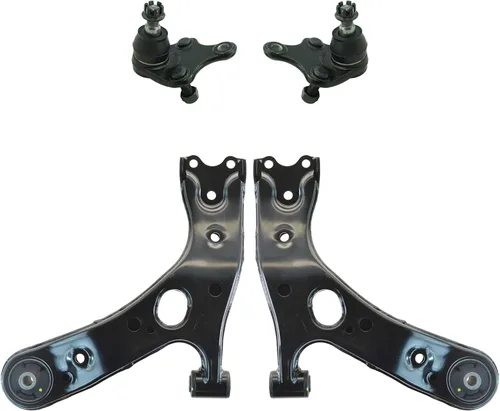 Vista 99 de TRQ Brazo de control superior e inferior del lado del conductor y del pasajero con juego de rótulas compatible con Chevrolet GMC 89-02