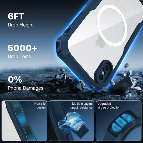 Vista 65 de CENHUFO Funda de privacidad para iPhone 11 Pro, funda de cuerpo completo con protector de pantalla de privacidad de vidrio templado 9H integrado
