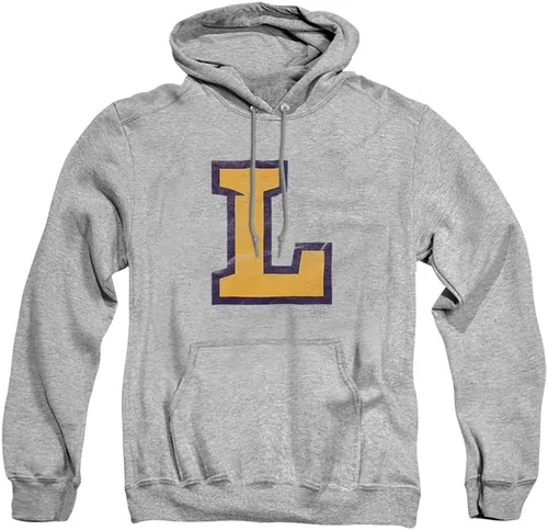 Vista 33 de Distressed College Primary Logo Adult Pullover Hoodie Collection 1 Universidad Estatal de Albany