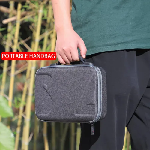 Vista 5 de Osmo Action 3 Funda para DJI Action 3 Accesorios de cubierta de cámara Bolsa de viaje compacta Estuche de transporte duro Estuche de transporte