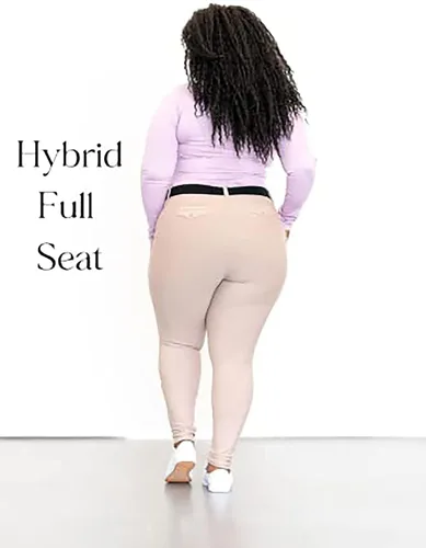 Vista 5 de FREE RIDE EQUESTRIAN Breeches with Silicone Grip and Knee Patch Breeches