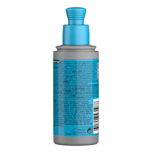 Vista 2 de TIGI CHAMPÚ HIDRATANTE RECUPERACIÓN DE CABEZA DE CAMA PARA CABELLO SECO 3.38 fl oz