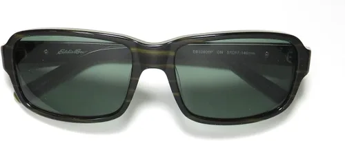 Vista 2 de Eddie Bauer 32606p Gafas de sol polarizadas rectangulares de borde completo para hombre