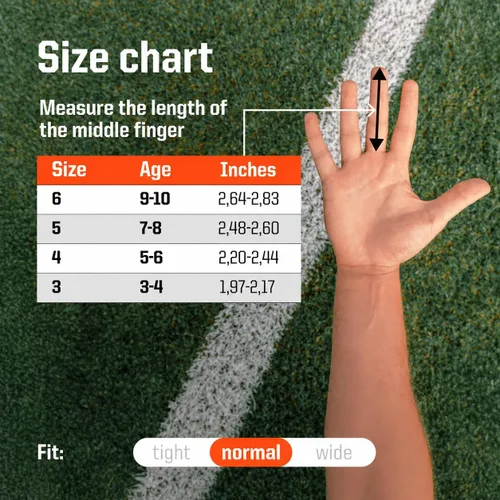 Vista 4 de T1TAN Clásico 1.0 Blanco Junior Guantes de Fútbol para Niños - Guantes de Portero para Arquero - Fútbol - Niños y Jóvenes
