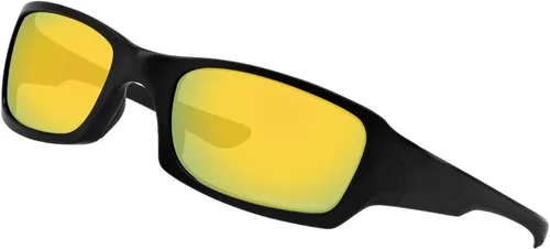 Vista 2 de Lente polarizada para gafas de sol Oakley Fives Squared, dorado