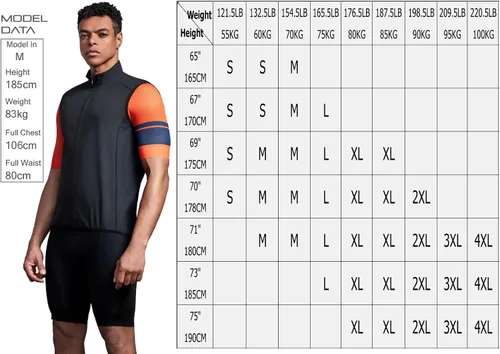 Vista 6 de CEROTIPOLAR Chaleco de ciclismo para hombre con 3 bolsillos de carga con cinta reflectante, chaleco de ciclismo micro Softshell resistente al viento