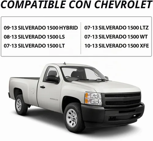 Vista 7 de Perfit Liner Cenefa de parachoques delantero para Chevy Silverado 1500 2007