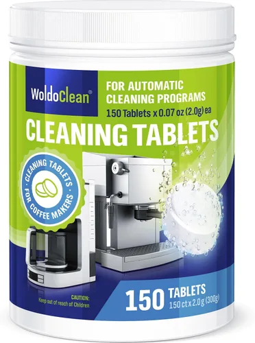Vista 9 de WoldoClean Tabletas de limpieza para máquinas de café totalmente automáticas 10 x 0.07 oz - Compatible con Breville, DeLonghi, Jura, Philips, Miele