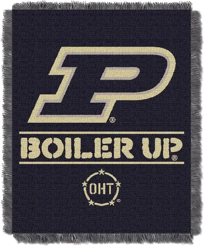 Vista 16 de Northwest NCAA Unisex-Adult Woven Jacquard Throw Blanket Homenaje