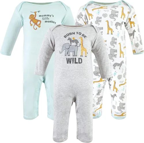 Vista 88 de Hudson Baby - Overol unisex de algodón para bebé Manzana