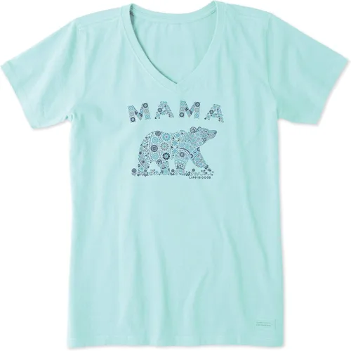 Vista 5 de Life is Good - Camiseta de mariposa y flores silvestres para mujer.