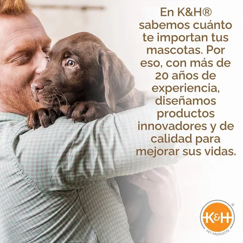 Vista 8 de K&H - Almohadilla calefactora para perros Lectro-Kennel, lista de seguridad