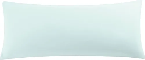 Vista 31 de uxcell Funda de almohada corporal de microfibra suave con cierre de cremallera, fundas de almohada largas para almohadas corporales, tejido de 90