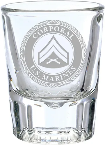 Vista 19 de 7.62 Design U.S. Marine Corps 1st Teniente Deep Grabado 1.5 oz. Vaso de chupito