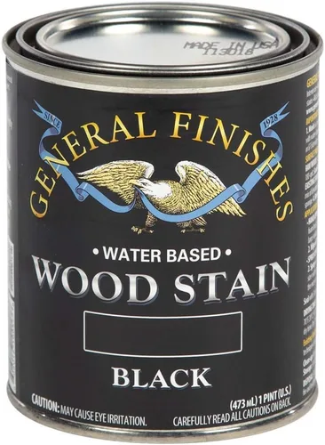 Vista 24 de General Finishes - Tinte para madera a base de agua, 1 cuarto de galón, cereza negra