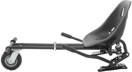 Vista 7 de Accesorio de asiento Hoverboard, 27.5 a 37.4 pulgadas, ajuste ajustable para asiento de scooter con doble amortiguador para patinetes de equilibrio