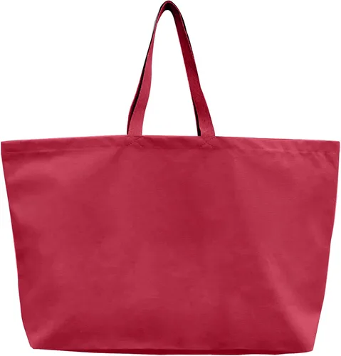 Vista 10 de Bolsa de lona grande, extra grande, para compras, playa, reutilizable, más grande, bolsa sólida lisa de 28 x 8 x 16 pulgadas Largest Plain Solid
