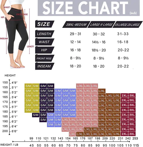 Vista 7 de NEW YOUNG Paquete de 3 leggings capri para mujer con bolsillos, cintura alta, control de abdomen, pantalones de entrenamiento para gimnasio, yoga