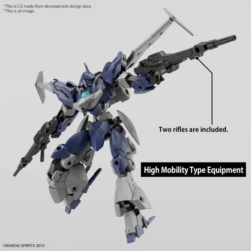 Vista 5 de Bandai Hobby - Misiones de 30 minutos - #64 bEXM-21 Verdenova (Navy), Bandai Spirits Kit de Modelo 30 MM