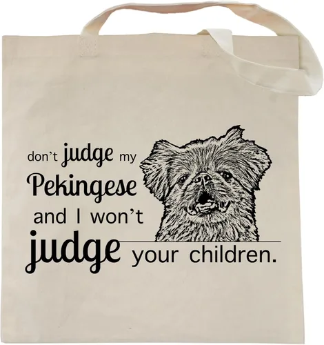 Vista 14 de Pet Studio Art Bolso tote Don't Judge My Dog