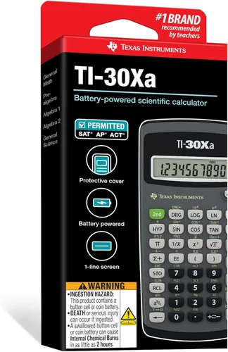 Vista 7 de Texas Instruments TI 30Xa Calculadora científica