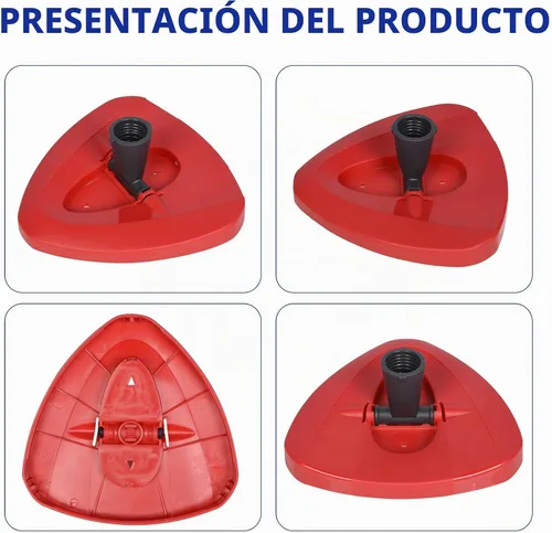 Vista 6 de Parte de la base de la fregona giratoria compatible con el sistema de 1 tanque Ocedar Mop EasyWring, 1 unidad