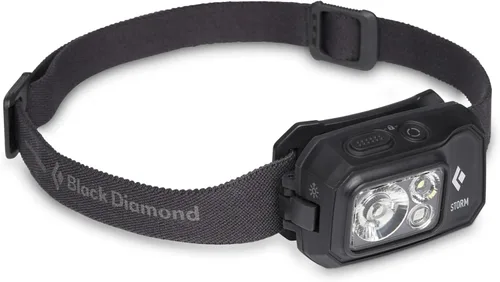 Vista 4 de BLACK DIAMOND Linterna frontal Storm 400 400 lúmenes de brillo Impermeable y regulable 3 pilas AAA (incluidas) Camping, senderismo, correr