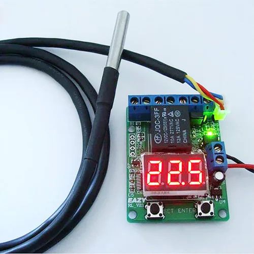 Vista 3 de Gikfun 5 unids 3.3 ft DS18b20 sensor de temperatura impermeable digital sensor de sonda térmica para Arduino EK1083