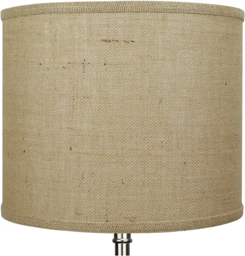 Vista 2 de FenchelShades.com 12 pulgadas de diámetro superior x 12 pulgadas de diámetro inferior de 9.5 pulgadas de alto, pantalla de tela de araña