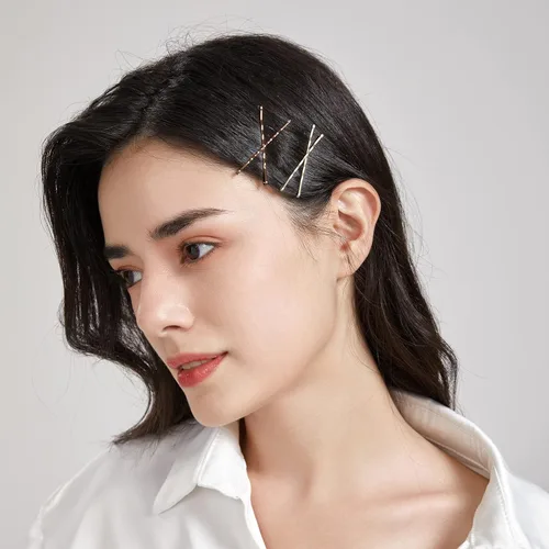 Vista 5 de Dofash 5Cm/2In Bobby Pins Black Metal Hair Grips para la decoración del cabello 60pcs (negro)