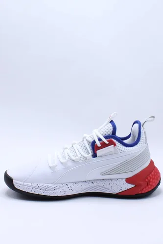 Vista 4 de PUMA Baloncesto Uproar PA Palace Blanco Rojo Azul Hombres 192776-01, BlancoAzul