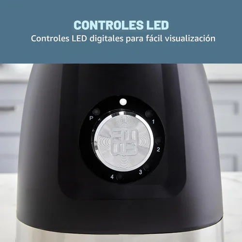 Vista 9 de Licuadora West Bend con jarra de mezcla de 48 onzas y taza de viaje de 20 onzas, diseño compacto con control de dial, 700 vatios, negro