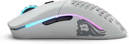 Vista 3 de Glorious Mouse blanco mate