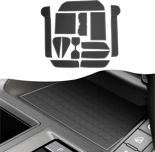 Vista 48 de SXCY Alfombrillas con ranura para puerta Toyota RAV4 2025 para Toyota RAV4 2019-2024 2025, accesorios para portavasos y portavasos 2024 2025 RAV4