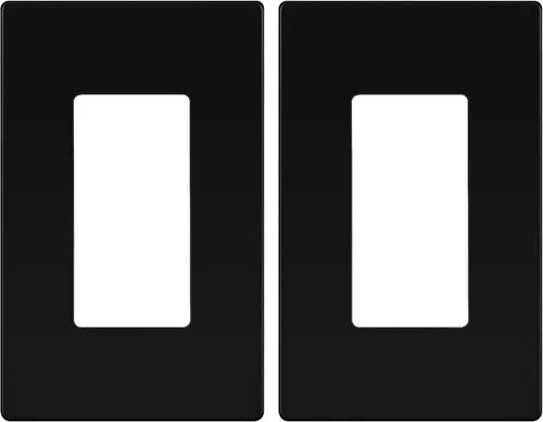Vista 128 de LIDER Placa de pared decoradora, cubierta de interruptor sin tornillos