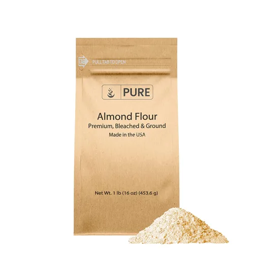 Vista 5 de Pure Original Ingredients Paquete de harina de almendras y extracto de stevia, varios tamaños sin gluten, horneado