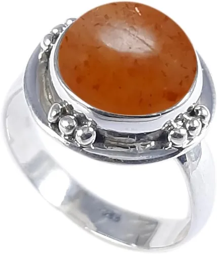Vista 15 de Anillo de plata esterlina 925 para las mujeres joyas de piedras preciosas anillo joyería de moda para su venta Helloween (R-1369)