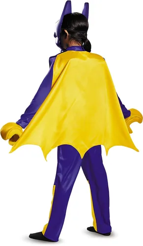 Vista 4 de Disguise Batgirl Lego - Disfraz de película de lujo color negro mediano 7-8