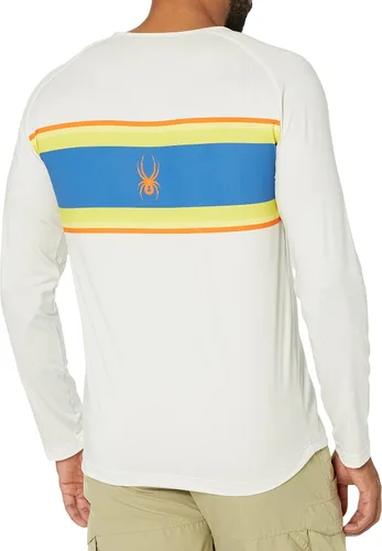 Vista 2 de Spyder Camiseta ligera de manga larga con cuello redondo para hombre